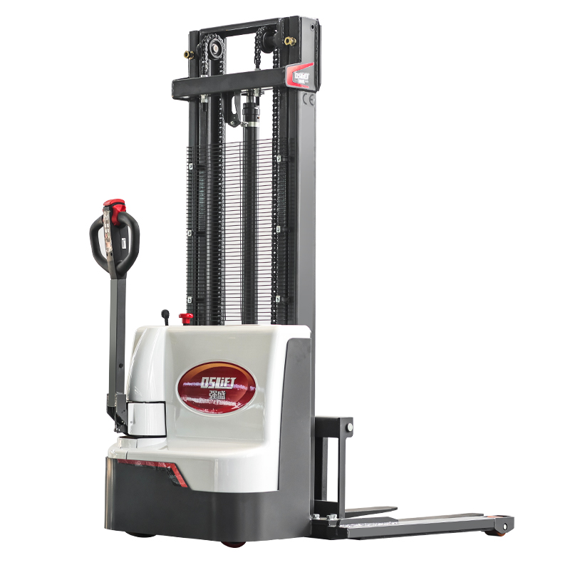 Walkie Power Stacker 1500KG with Straddle Leg Lifting Height 1600-3500mm